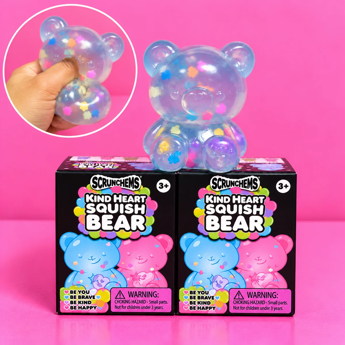 Scrunchems Kind Heart Squish Bears