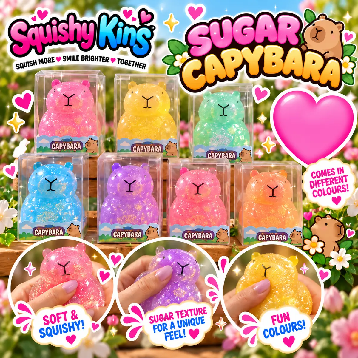 Sugar Capybara Squishy