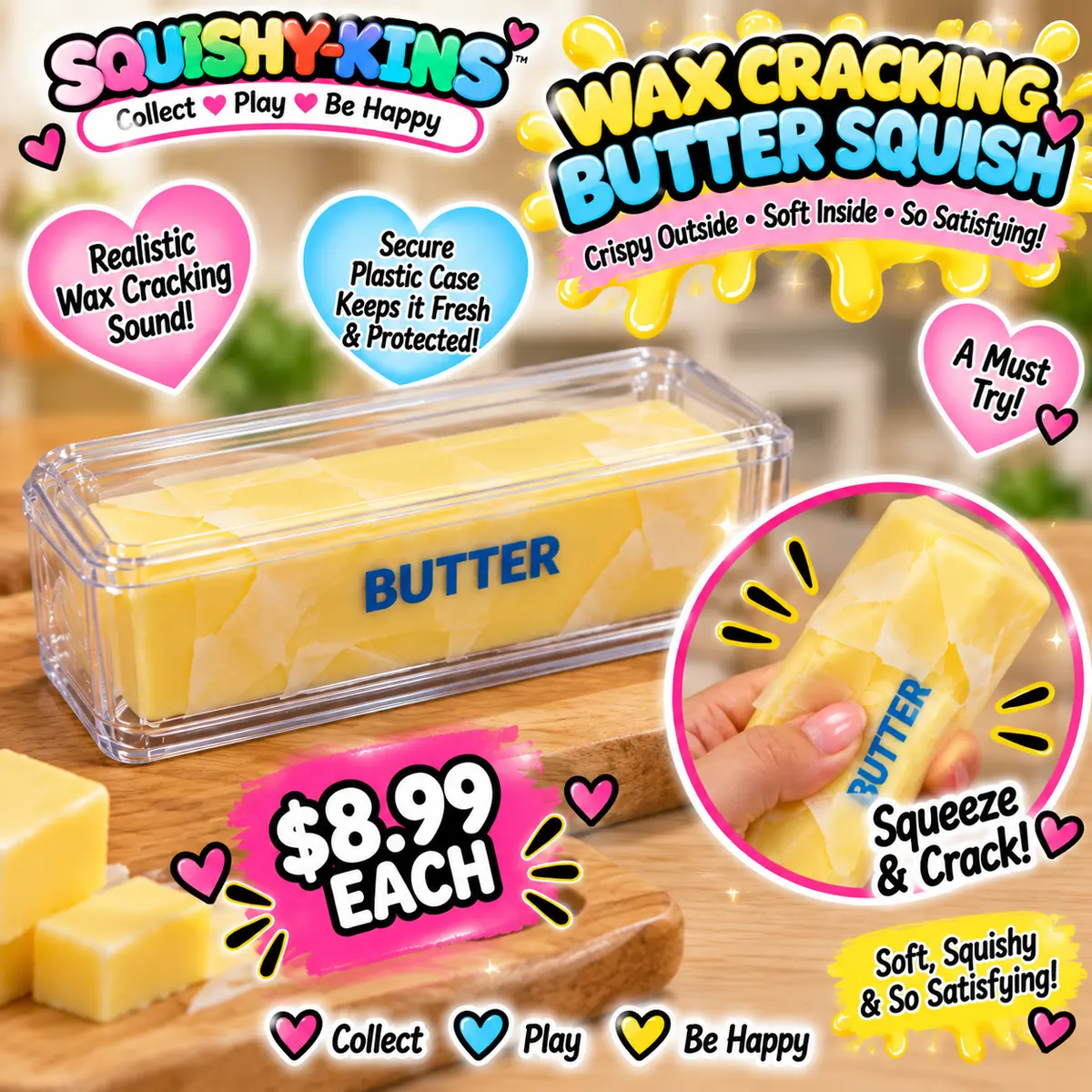Wax Cracking Squeezy Butter